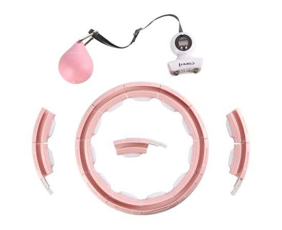 Hula Hop HMS HHM15 with magnet and weight pink + counter