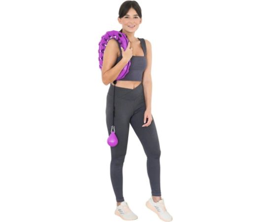 Hula hop plus size with tabs and weights HMS HHW12 purple