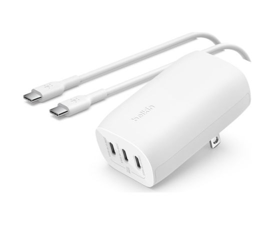 Belkin BoostCharge Laptop, Smartphone, Universal White AC Fast charging Indoor