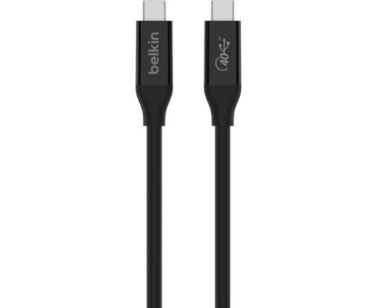 Belkin INZ001bt0.8MBK USB cable USB4 Gen 3x2 0.8 m USB C Black