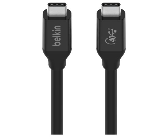 Belkin INZ001bt0.8MBK USB cable USB4 Gen 3x2 0.8 m USB C Black