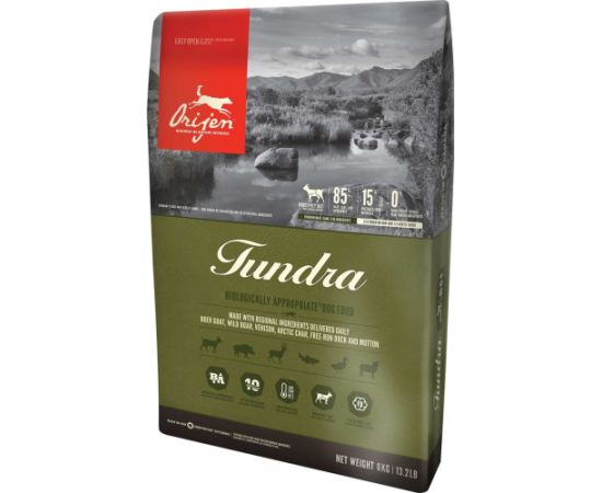 Orijen Tundra 6 kg Adult Goat, Boar, Duck