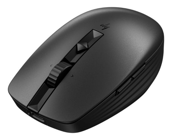 HP 715 Wireless Bluetooth Mouse - Multi-Device, Programmable, 4-way Scrolling, Rechargeable – Black / 6E6F0AA#ABB