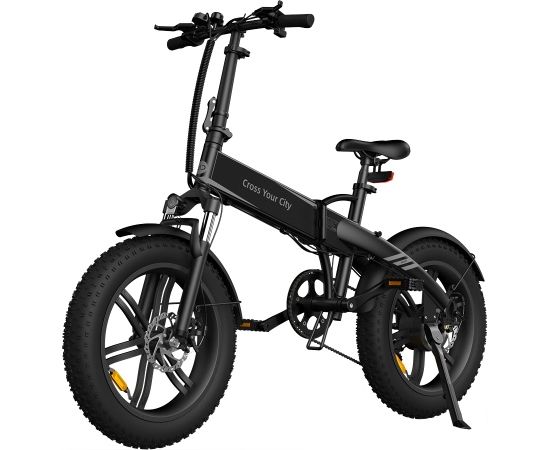 Electric bicycle ADO A20F Beast, Black