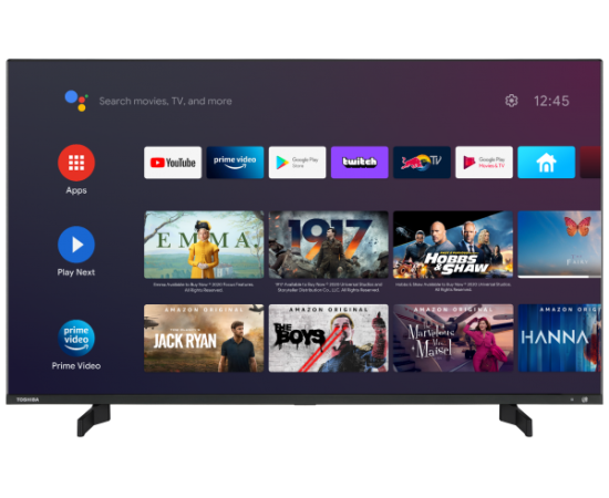 TOSHIBA 43UA5D63DG 43" Frameless Ultra HD Android TV