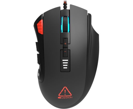 CANYON mouse Merkava GM-15 RGB 12buttons Wired Black