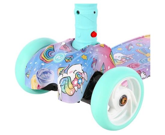 NILS FUN HLB15A LED mint children's scooter