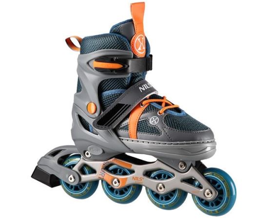 INLINE SKATES NILS EXTREME NJ1828 A GREY-ORANGE  SIZE. S (31-34)