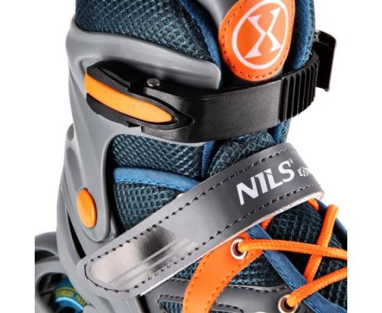 INLINE SKATES NILS EXTREME NJ1828 A GREY-ORANGE  SIZE. S (31-34)