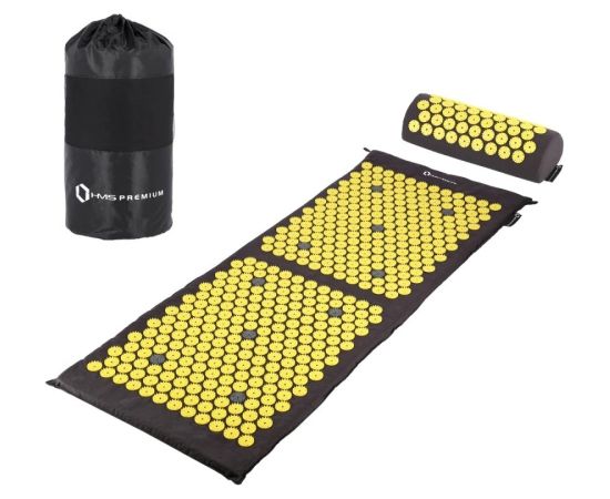 Acupressure mat with cushion HMS AKM04 Premium black