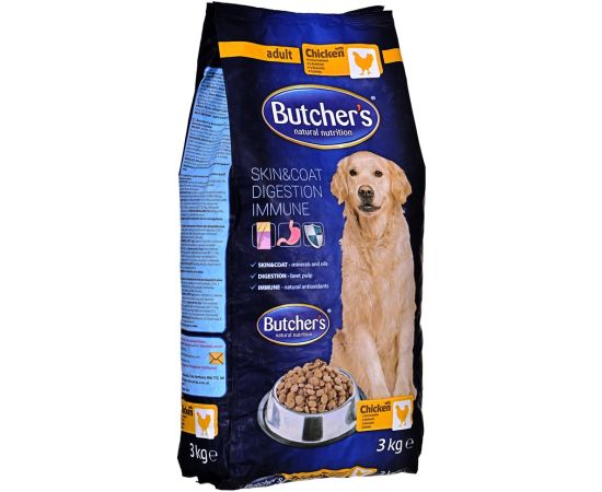 BUTCHER'S with chicken 3kg - dry dog food