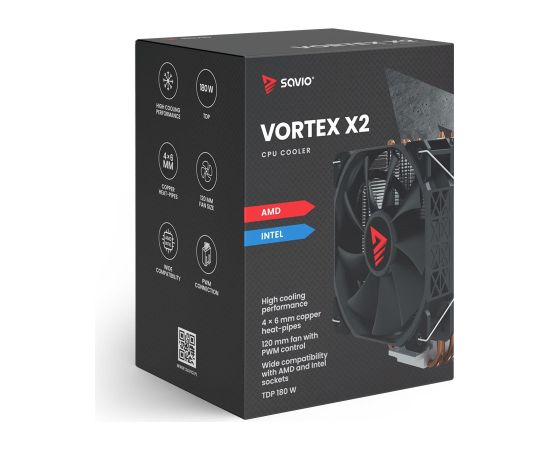 SAVIO VORTEX X2 CPU Cooler