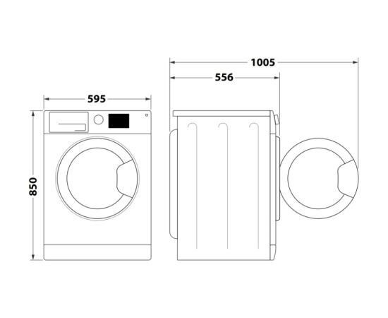 INDESIT BWE 71295X WSV EE 7kg 1200rpm