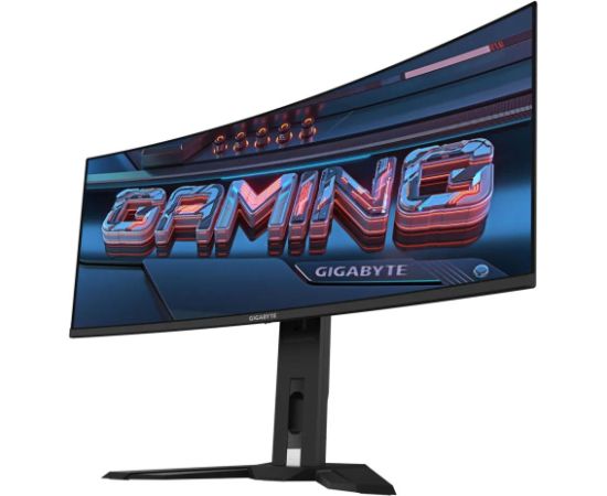 LCD Monitor GIGABYTE MO34WQC2 EK 34" Gaming/Curved/21 : 9 Panel OLED 3440x1440 21:9 0.03 ms Speakers MO34WQC2EK