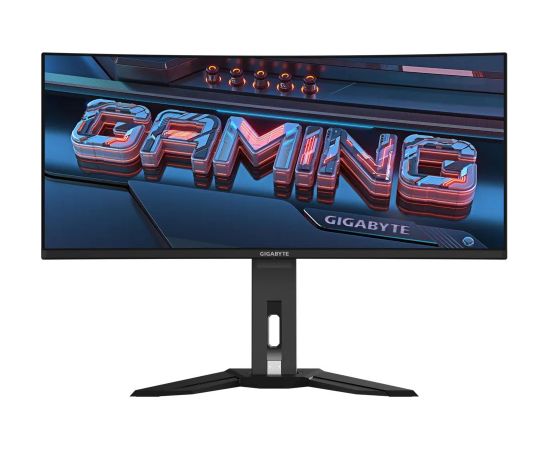 LCD Monitor GIGABYTE MO34WQC2 EK 34" Gaming/Curved/21 : 9 Panel OLED 3440x1440 21:9 0.03 ms Speakers MO34WQC2EK