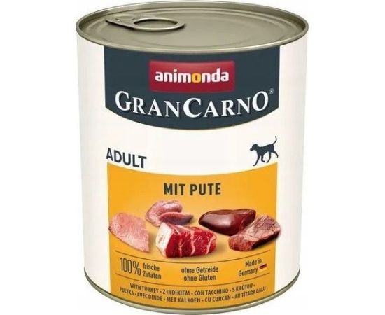 Animonda Animonda GranCarno Adult mit Pute 800g