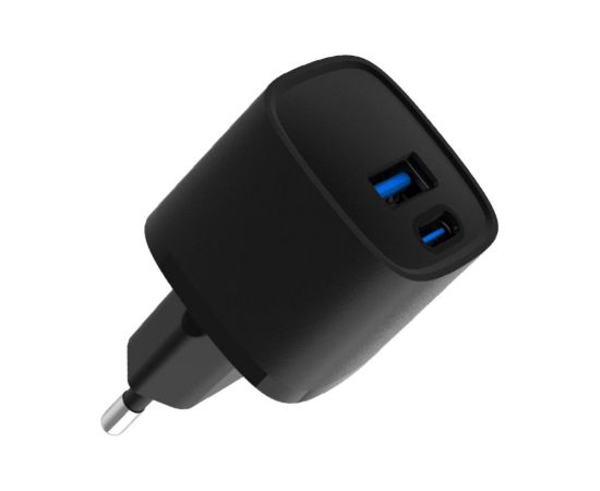 Evelatus   USB-A and USB-C 30W Max / EU Black