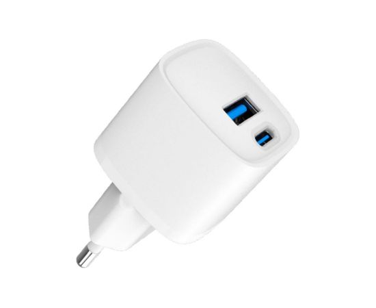 Evelatus   USB-A and USB-C 30W Max / EU White