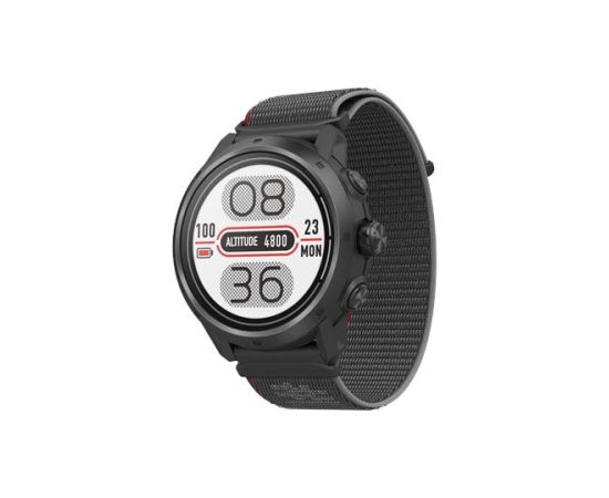 COROS APEX 2 Pro GPS pulkstenis āra aktivitātēm, melns