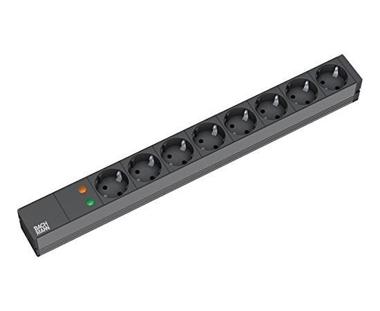 Bachmann power strip 19 " 1U 333.534 - 8x socket outlets