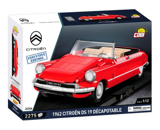 COBI 1962 Citroen DS 19 Convertible Executive Edition, construction toy