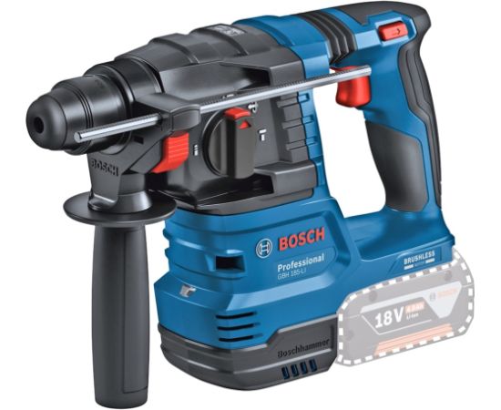 Bosch combination set cordless impact drill GSB 18V-45 + cordless hammer drill GBH 18V-22 (blue, 2x Li-ion battery 4.0Ah, tool bag)