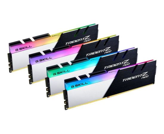 G.Skill DDR4 - 32 GB -3200 - CL - 16 - Quad  Kit, RAM, Trident Z Neo (F4-3200C16Q-32GTZN)