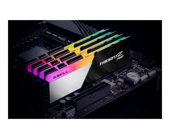 G.Skill DDR4 - 32 GB -3200 - CL - 16 - Quad  Kit, RAM, Trident Z Neo (F4-3200C16Q-32GTZN)