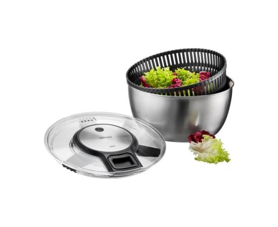 GEFU Speedwing salad spinner Stainless steel Button