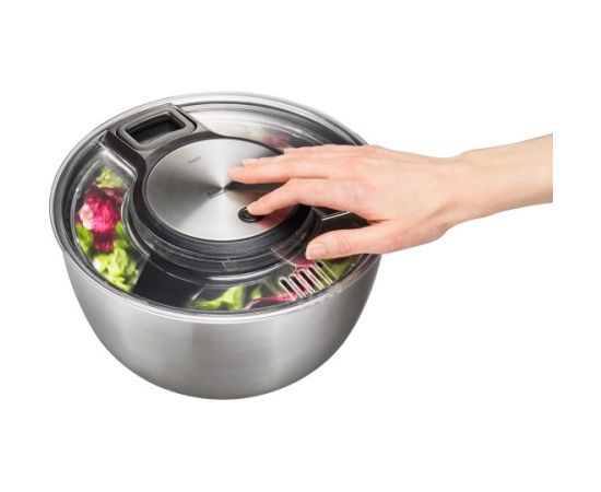 GEFU Speedwing salad spinner Stainless steel Button