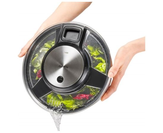 GEFU Speedwing salad spinner Stainless steel Button