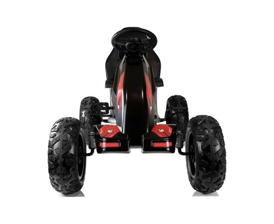 Lean Cars Gokart B012 Inflatable Tires Black