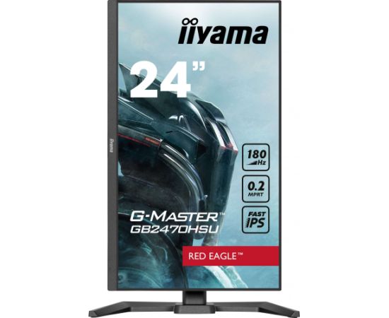 Monitor iiyama iiyama G-MASTER GB2470HSU-B6 monitor komputerowy 60,5 cm (23.8") 1920 x 1080 px Full HD Czarny