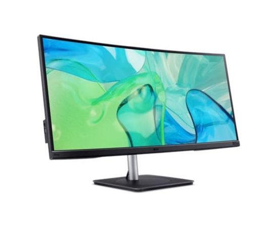 Monitor Acer Acer CB343CUR monitor komputerowy 86,4 cm (34") 3440 x 1440 px UltraWide Quad HD LED Czarny, Srebrny