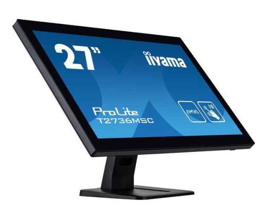 Monitor iiyama Monitor 27 cali T2752MSC-B1 10 PKT. POJ,IPS,HDMI,DP,2x2USB(3.2),2x1W400cd/m2,7H,