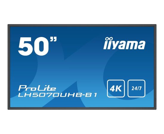 Monitor iiyama ProLite LH5070UHB-B1