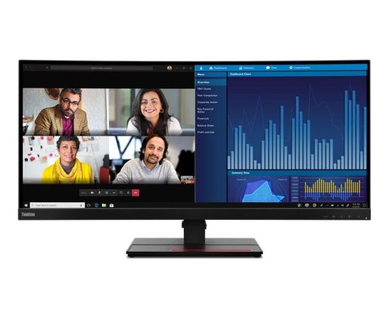 Monitor Lenovo ThinkVision P34w-20 + kamera internetowa ThinkVision MC50 (62DCRAT3EU)