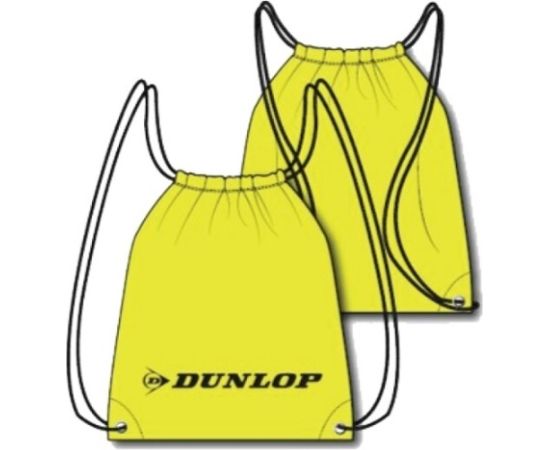 DUNLOP DRAWSTRING BAG YELLOW/BLACK