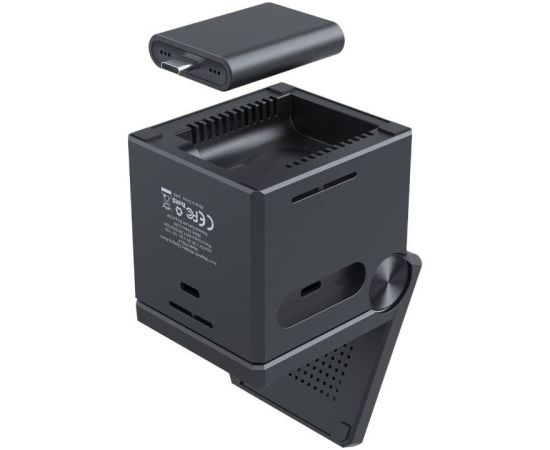 Choetech T632-F 3-in-1 15W inductive charger (black)