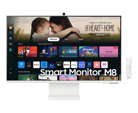 Monitor Samsung Smart M80D White (LS32DM801UUXEN)