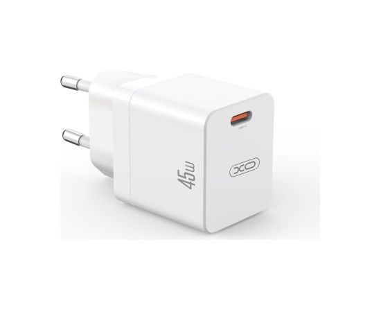 XO wall charger CE09 PD 45W 1x USB-C white