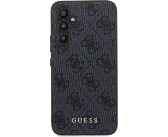 Guess GUHCSA54G4GFGR A54 5G A546 szary|grey hard case 4G Metal Gold Logo