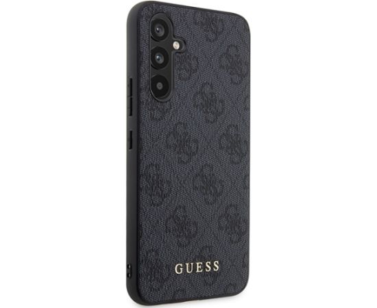 Guess GUHCSA54G4GFGR A54 5G A546 szary|grey hard case 4G Metal Gold Logo