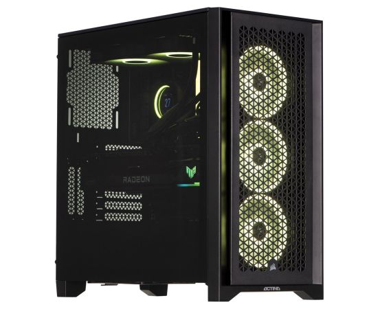 Action Actina 5901443350545 PC AMD Ryzen™ 7 7800X3D 32 GB DDR5-SDRAM 2 TB SSD AMD Radeon RX 7900 XT Windows 11 Pro Midi Tower Black