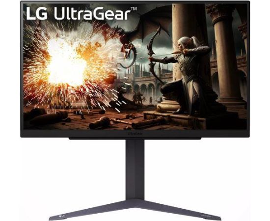 LCD Monitor LG 27GS75Q-B 27" Gaming Panel IPS 2560x1440 16:9 180Hz Matte 1 ms Pivot Height adjustable Tilt Colour Black 27GS75Q-B