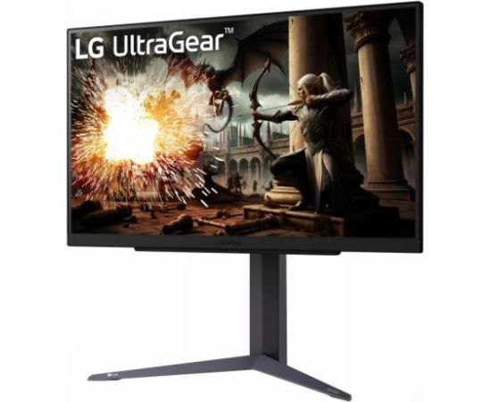 LCD Monitor LG 27GS75Q-B 27" Gaming Panel IPS 2560x1440 16:9 180Hz Matte 1 ms Pivot Height adjustable Tilt Colour Black 27GS75Q-B