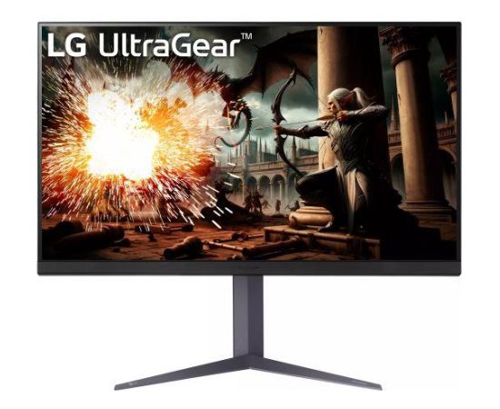 LCD Monitor LG 32GS75Q-B 32" Gaming Panel IPS 2560x1440 16:9 180Hz 1 ms Swivel Pivot Height adjustable Tilt Colour Black 32GS75Q-B