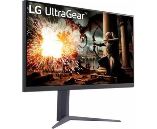 LCD Monitor LG 32GS75Q-B 32" Gaming Panel IPS 2560x1440 16:9 180Hz 1 ms Swivel Pivot Height adjustable Tilt Colour Black 32GS75Q-B