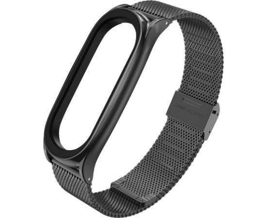 Ремешок Tech-Protect MilaneseBand для Xiaomi Mi Smart Band 5 | 6 | 6 NFC - черный