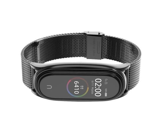 Ремешок Tech-Protect MilaneseBand для Xiaomi Mi Smart Band 5 | 6 | 6 NFC - черный